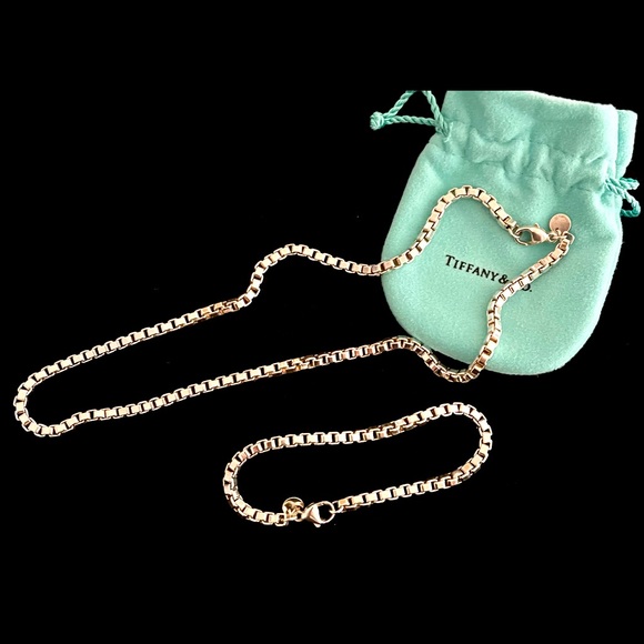 Tiffany & Co. Jewelry - Venetian Link Bracelet & Necklace